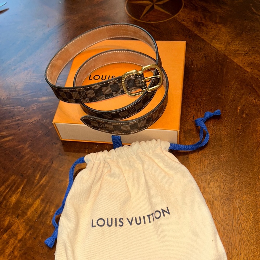 Louis Vuitton Damier Belt